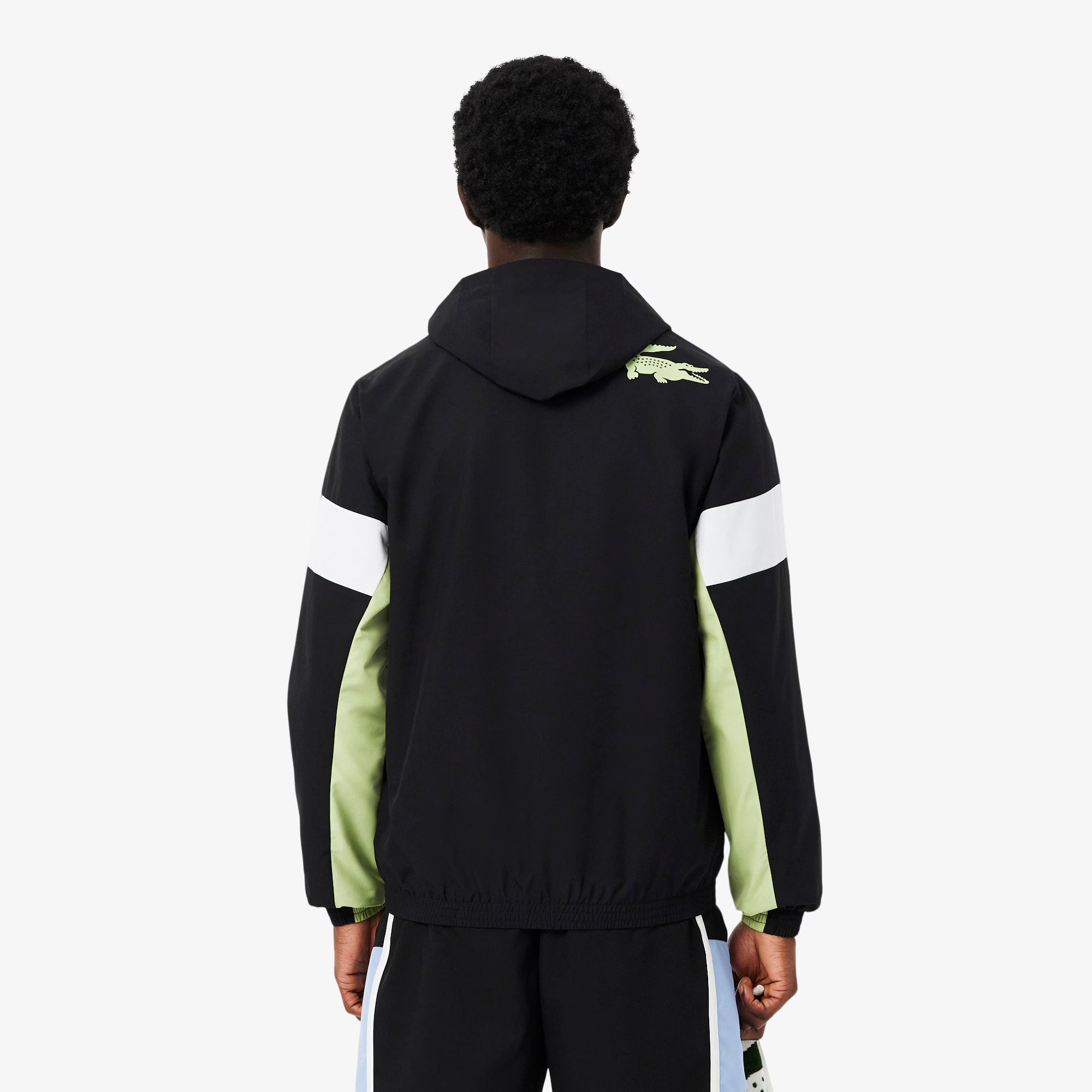 Lacoste chaqueta de chándal deportiva con bloques de color