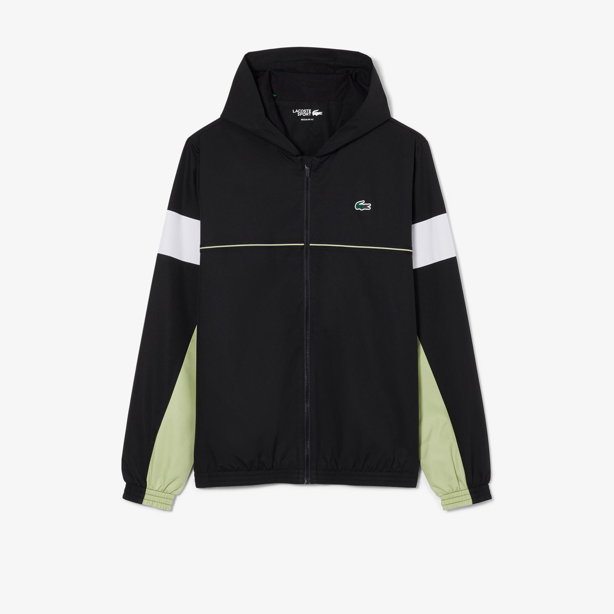 Lacoste chaqueta de chándal deportiva con bloques de color
