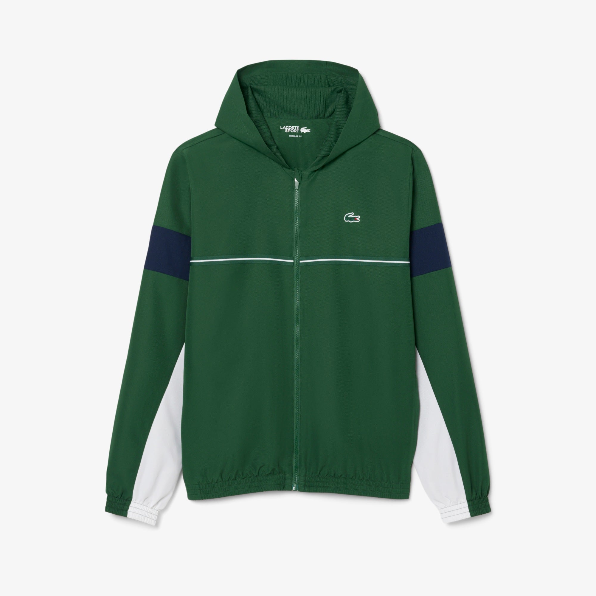 Lacoste chaqueta de chándal deportiva con bloques de color