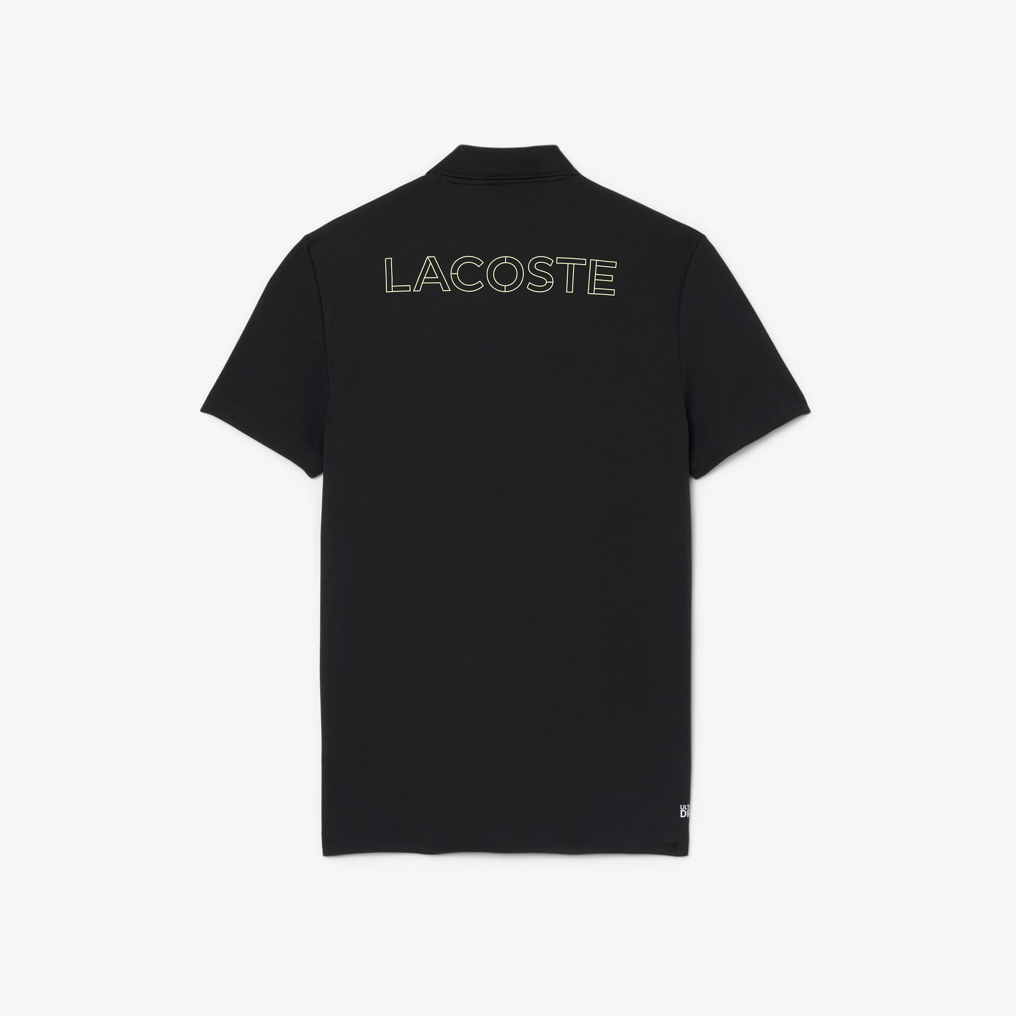 Lacoste polo deportivo con estampado Ultra-Dry black