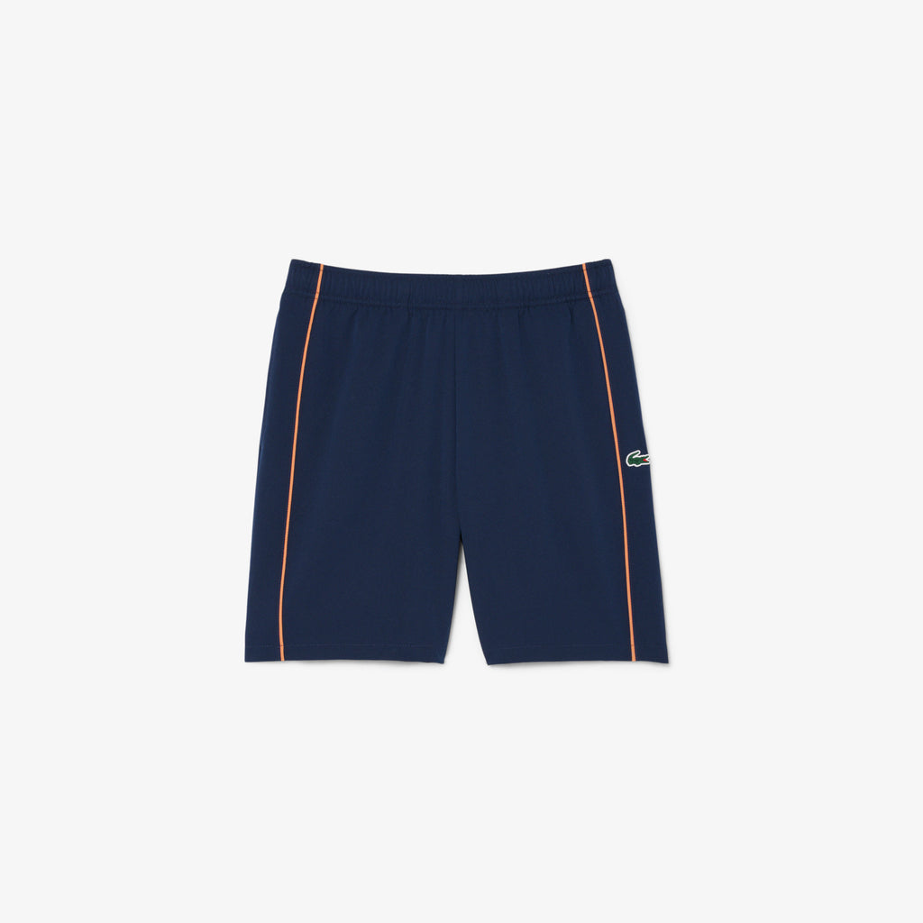 Lacoste niño pantalón corto de tafetán diamantado