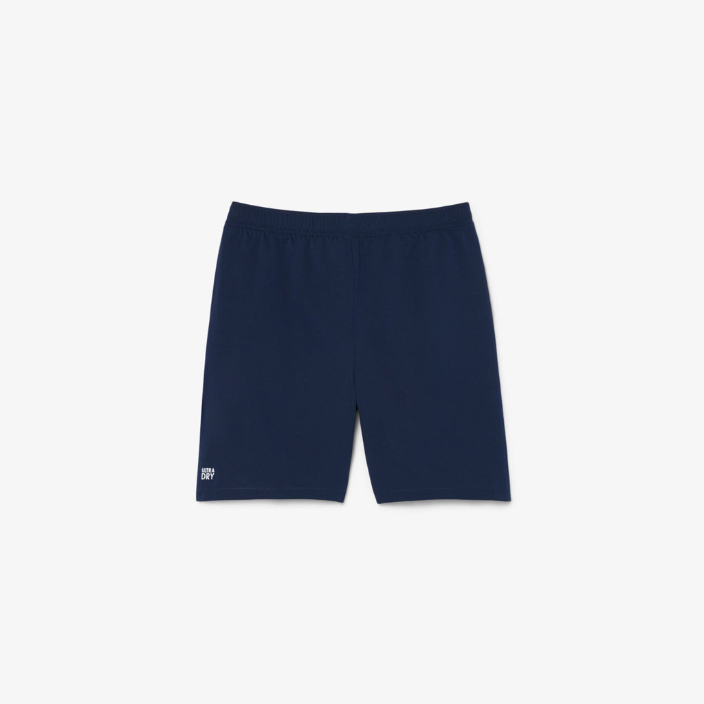 Lacoste niño pantalón corto de tafetán diamantado