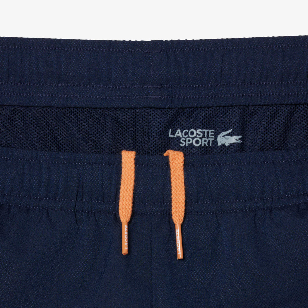 Lacoste niño pantalón corto de tafetán diamantado