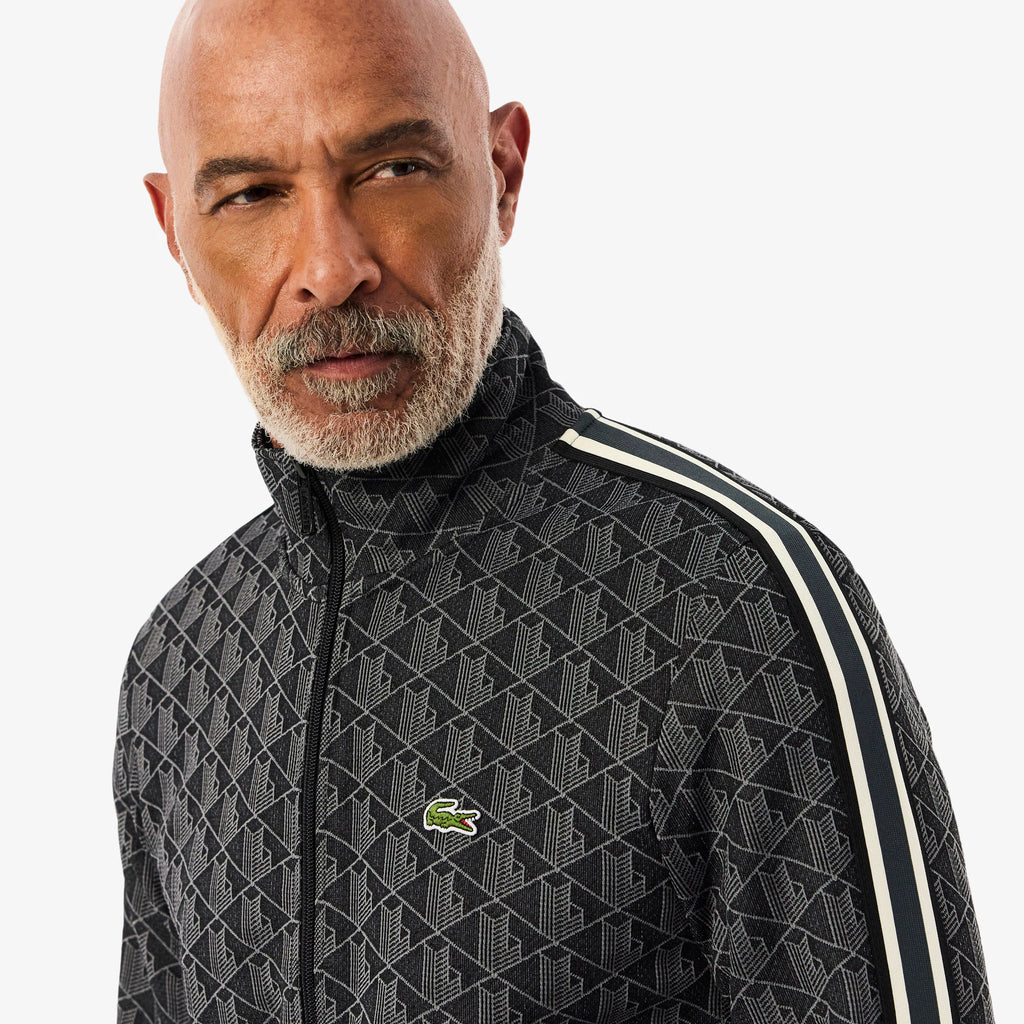 Lacoste Paris Jacquard Zip Tracksuit Jacket