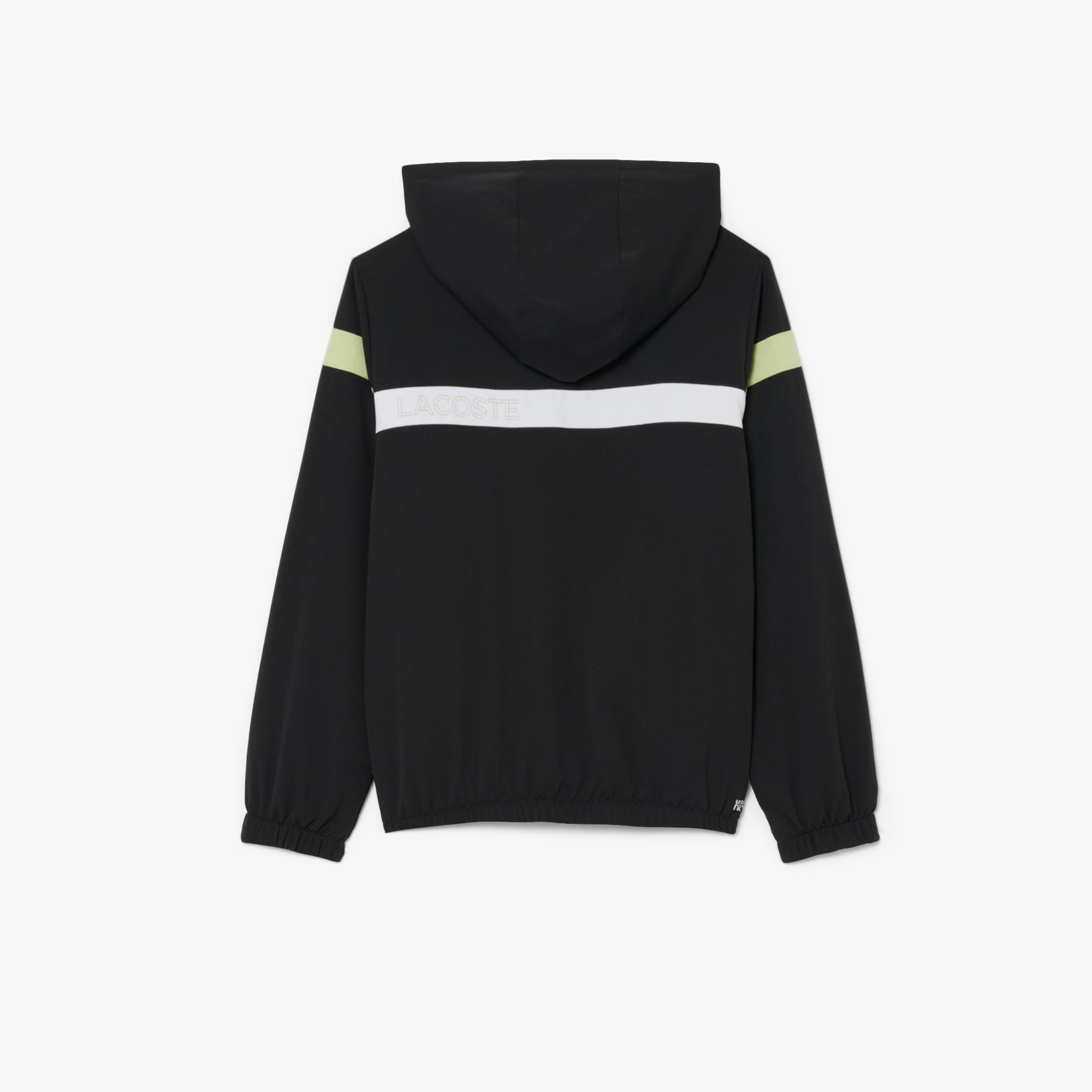 Lacoste niño chándal de tafetán diamantado negro