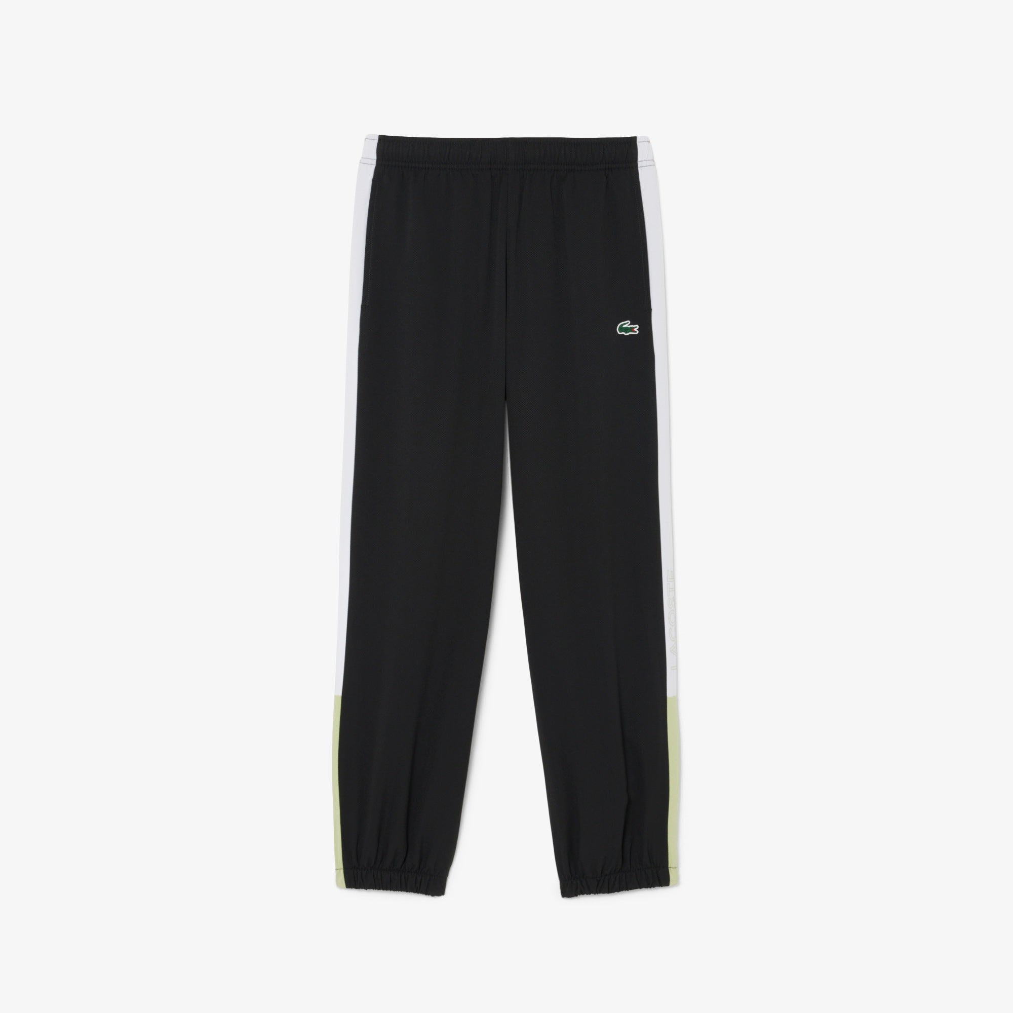 Lacoste niño chándal de tafetán diamantado negro