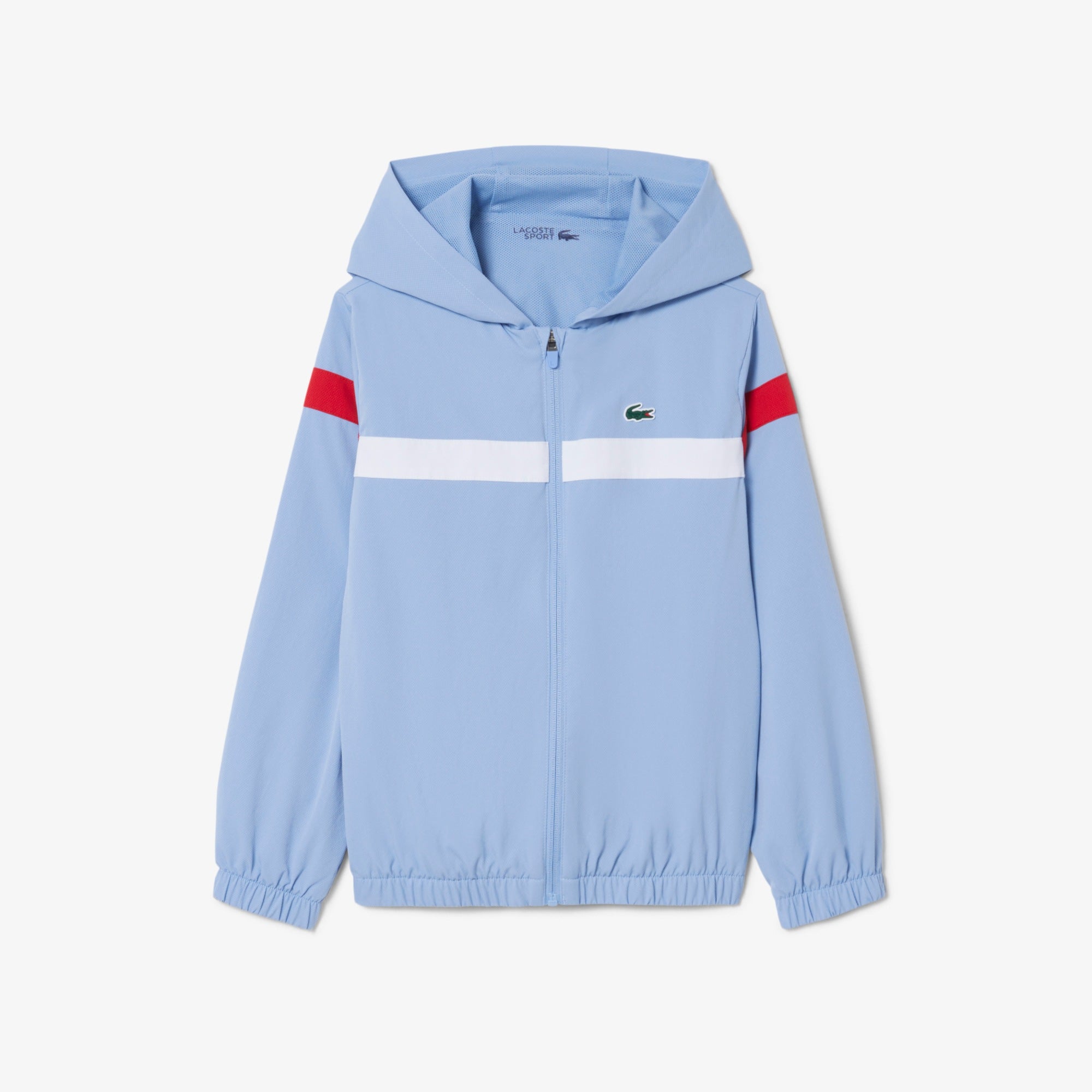 Lacoste niño chándal de tafetán diamantado azul claro