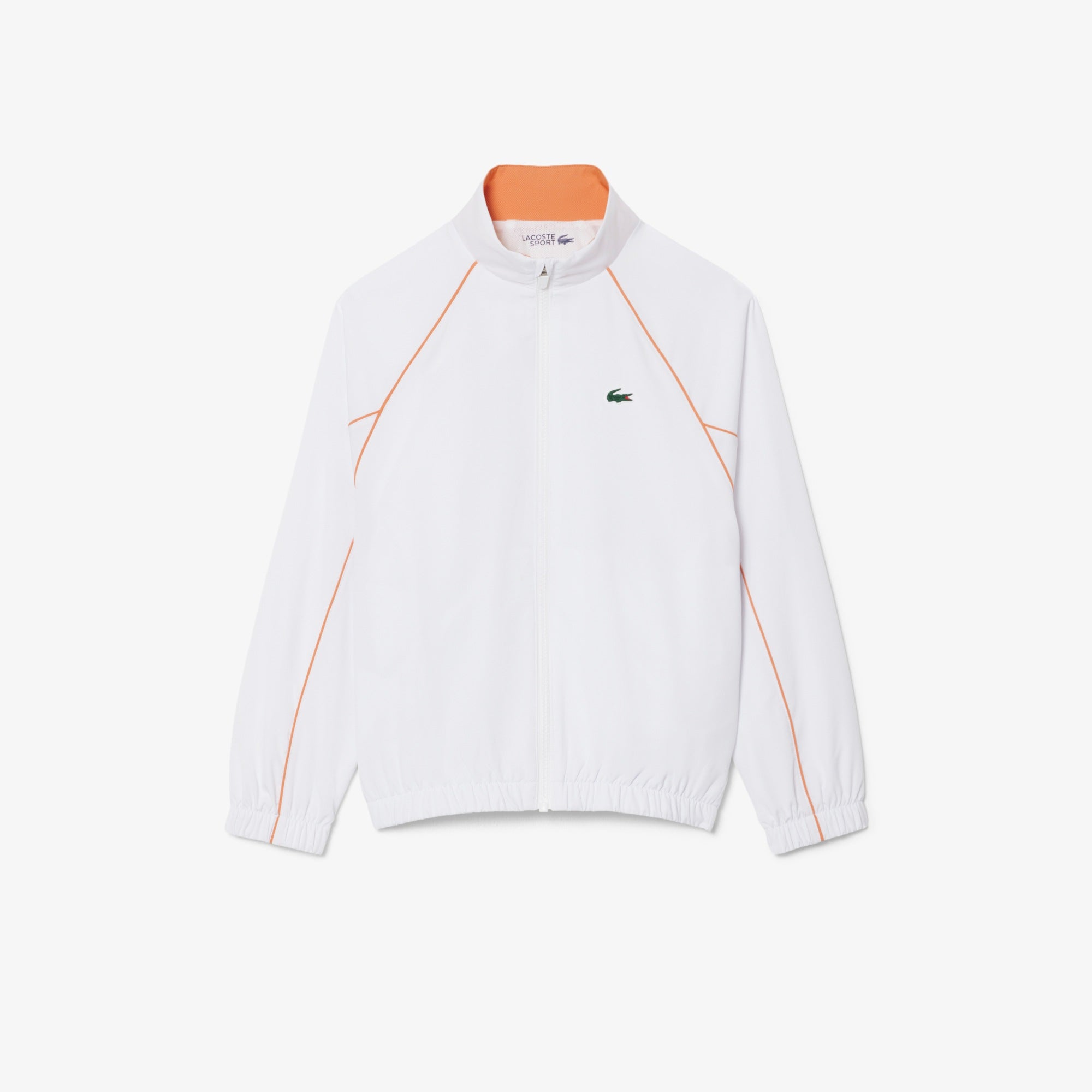 Lacoste niño chándal de tafetán diamantado blanco