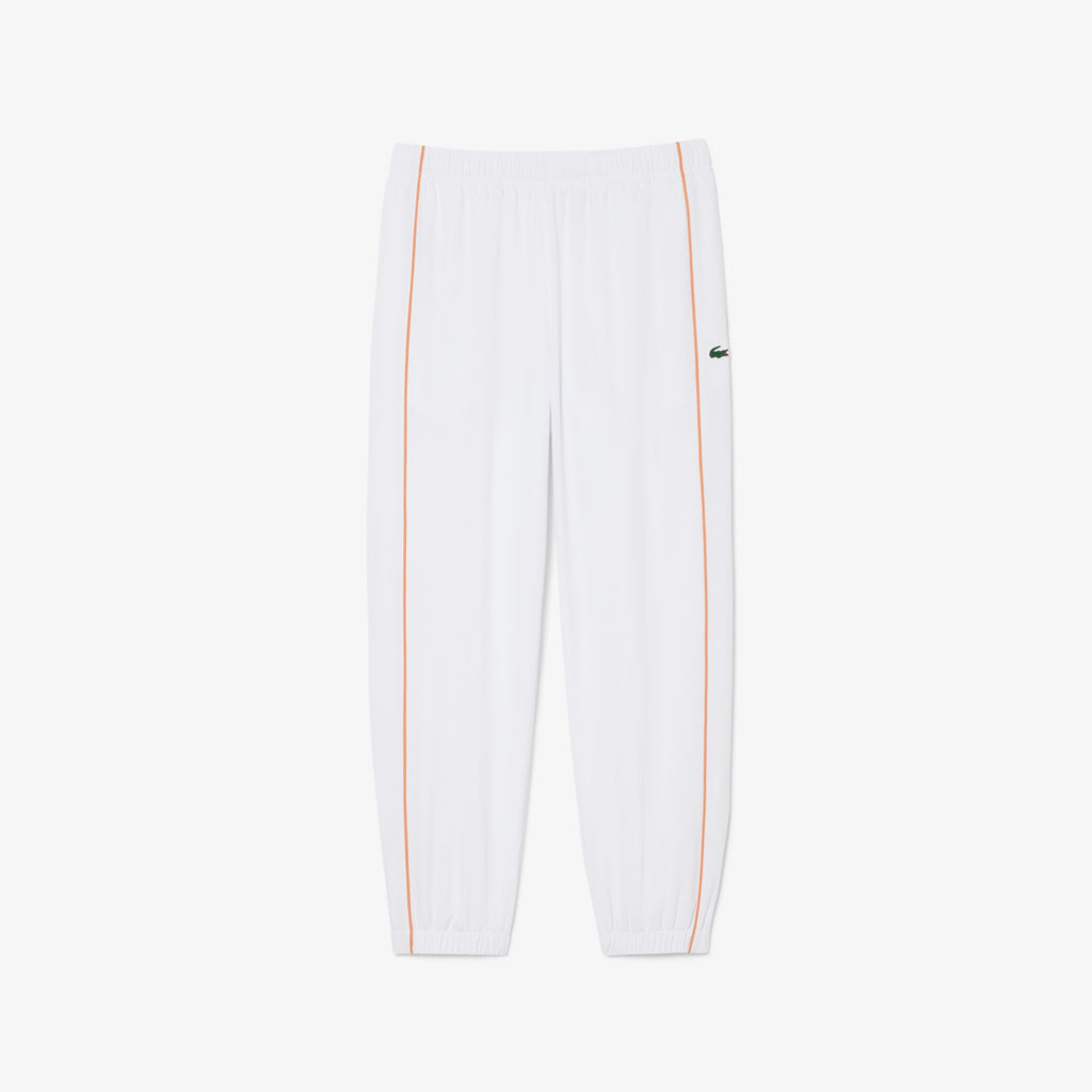 Lacoste niño chándal de tafetán diamantado blanco