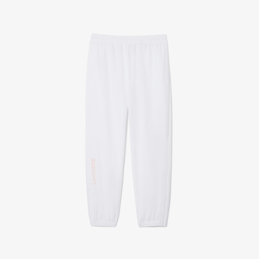 Lacoste niño chándal de tafetán diamantado blanco