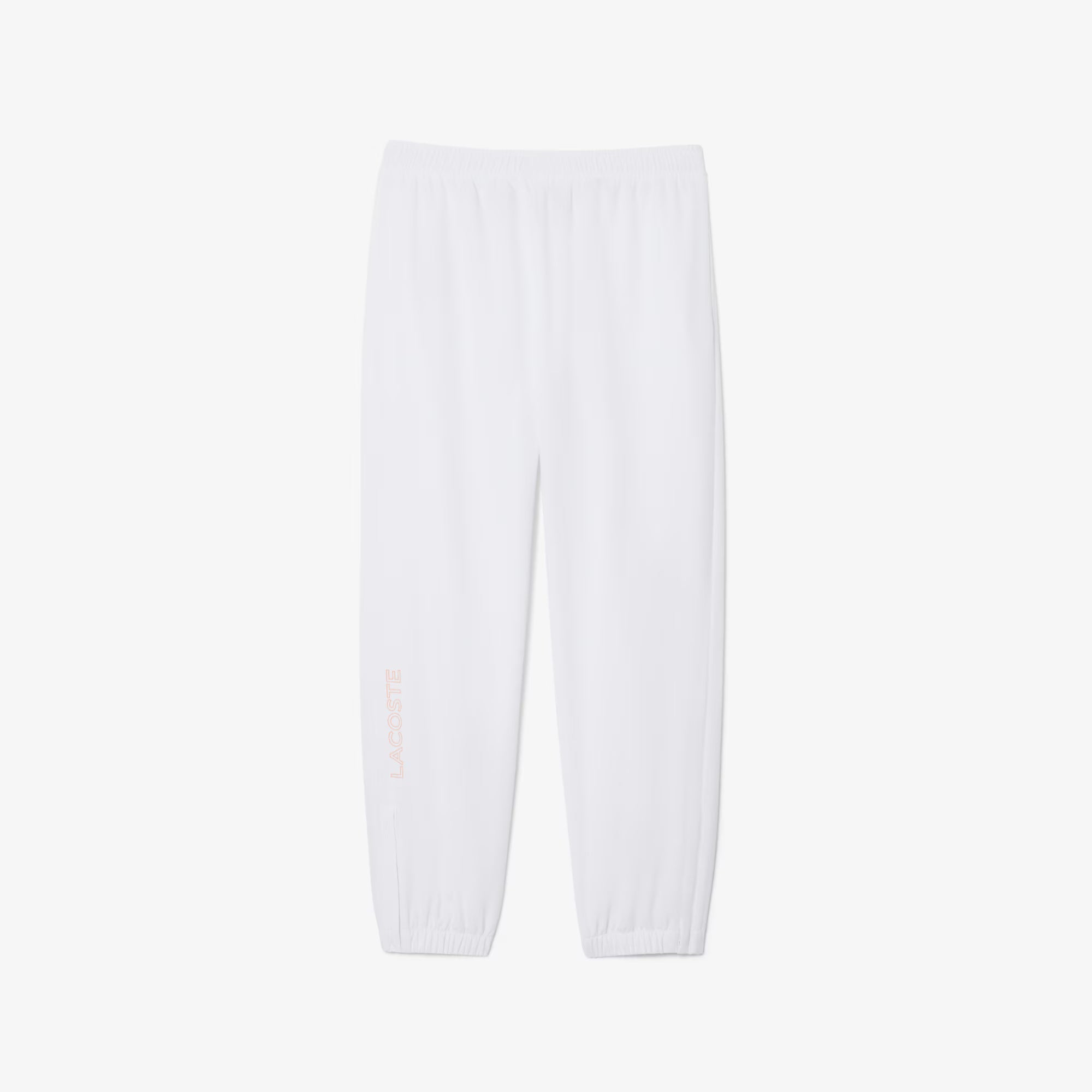 Lacoste niño chándal de tafetán diamantado blanco