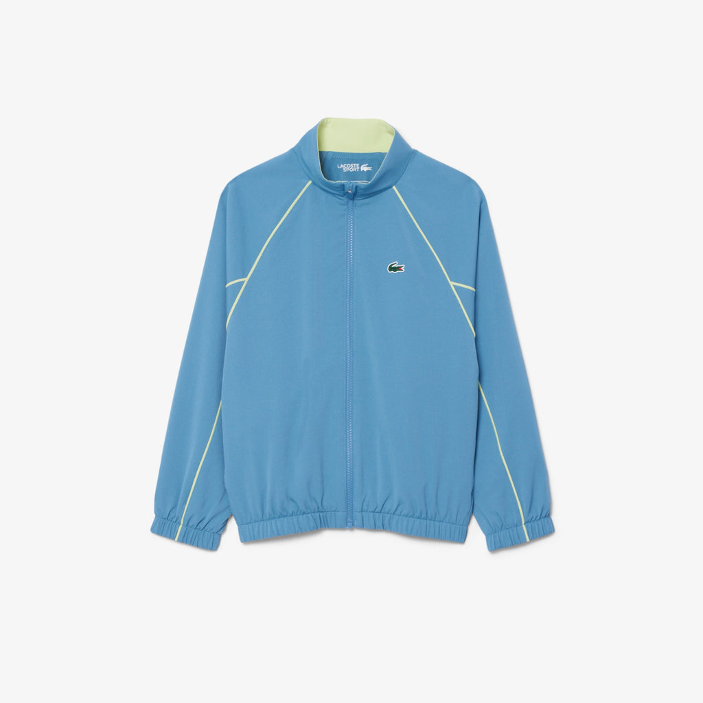 Lacoste niño chándal de tafetán diamantado azul