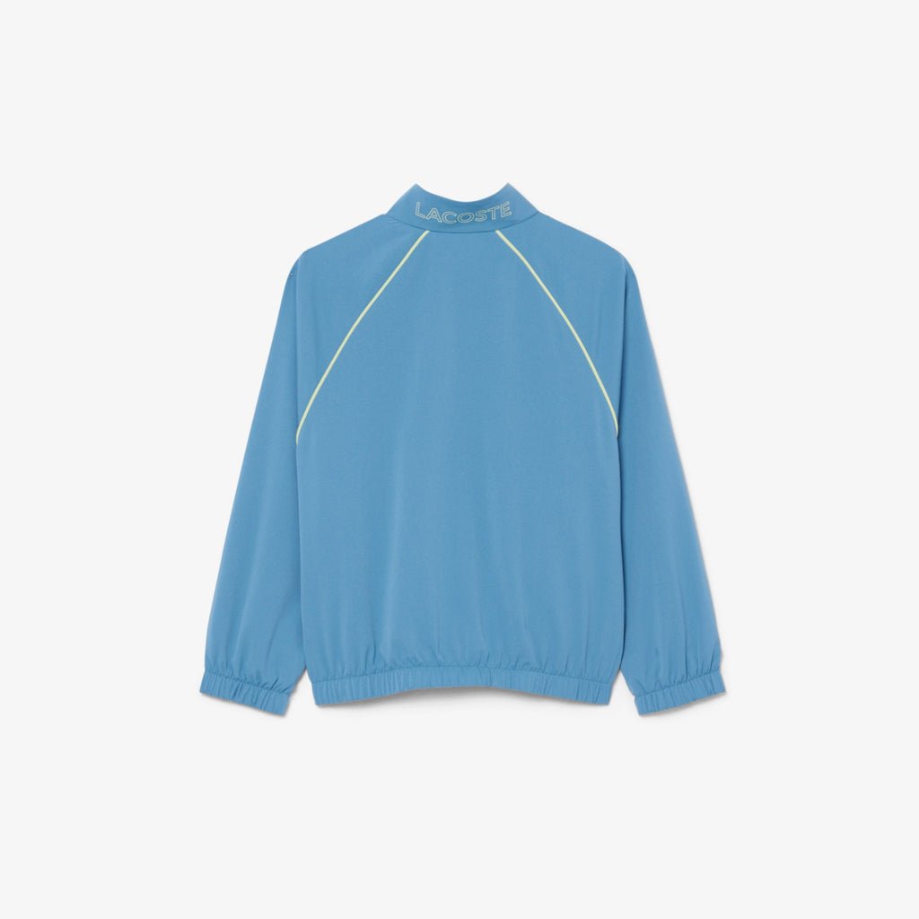 Lacoste niño chándal de tafetán diamantado azul