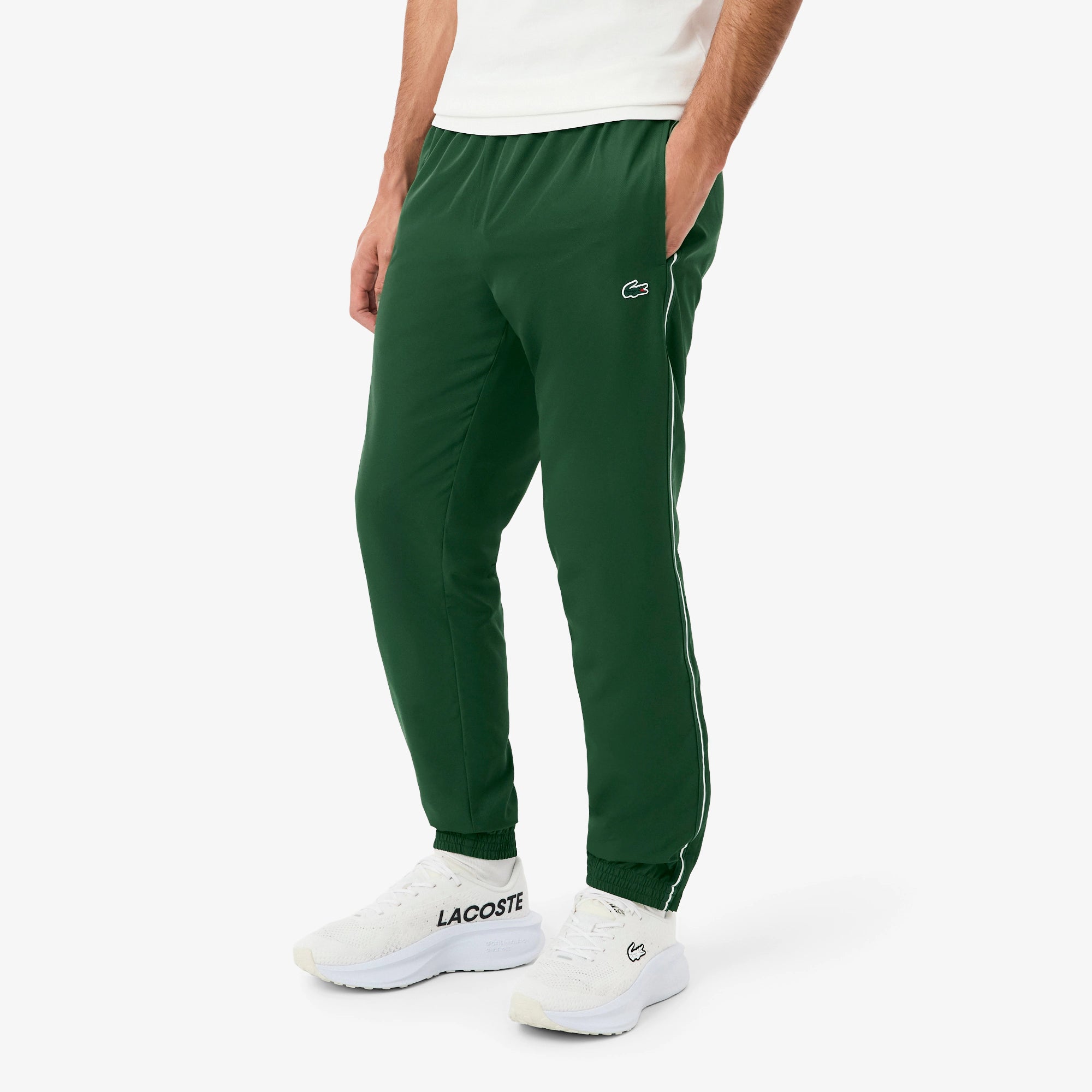 Lacoste pantalón de chándal deportivo hidrófugo