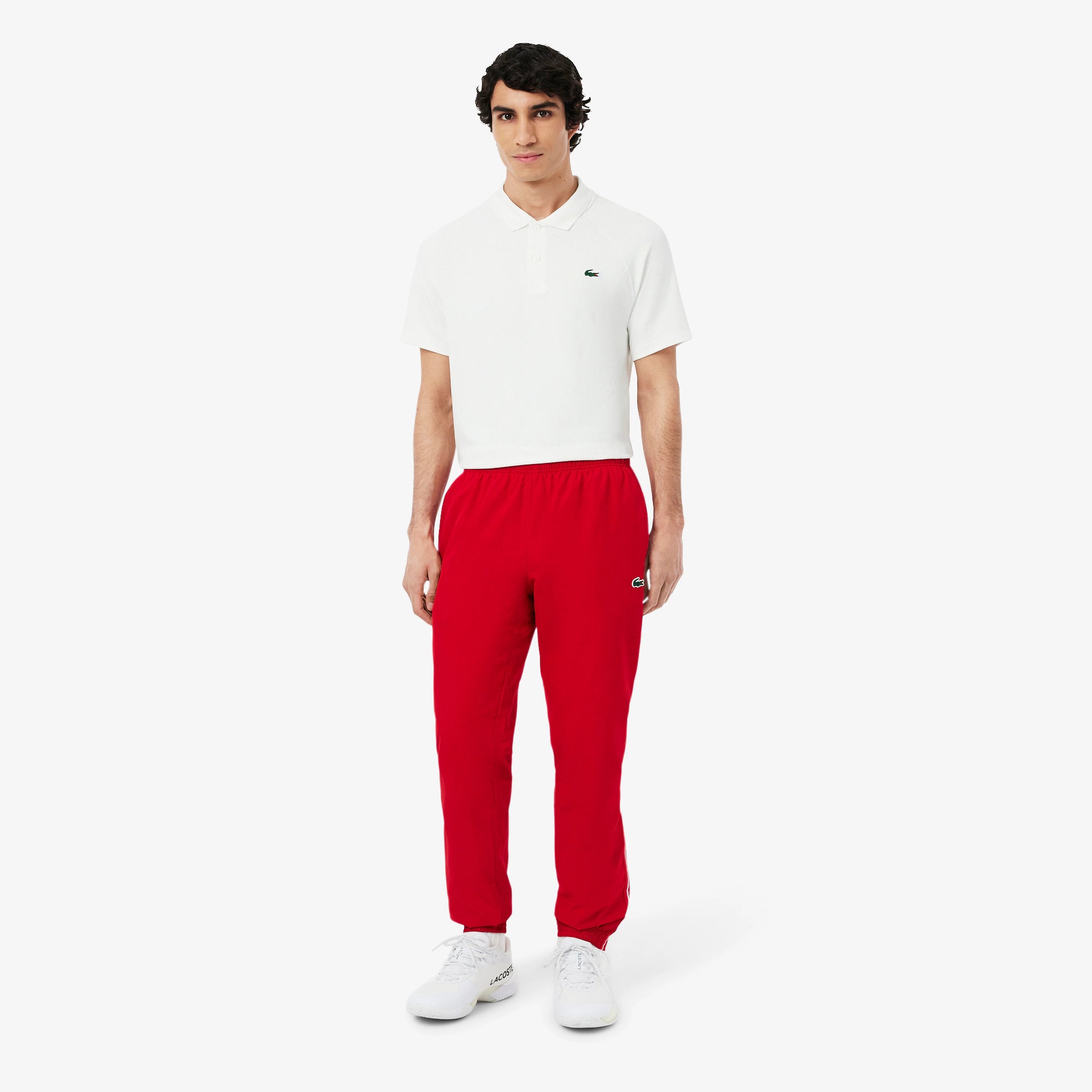 Lacoste pantalón de chándal deportivo hidrófugo