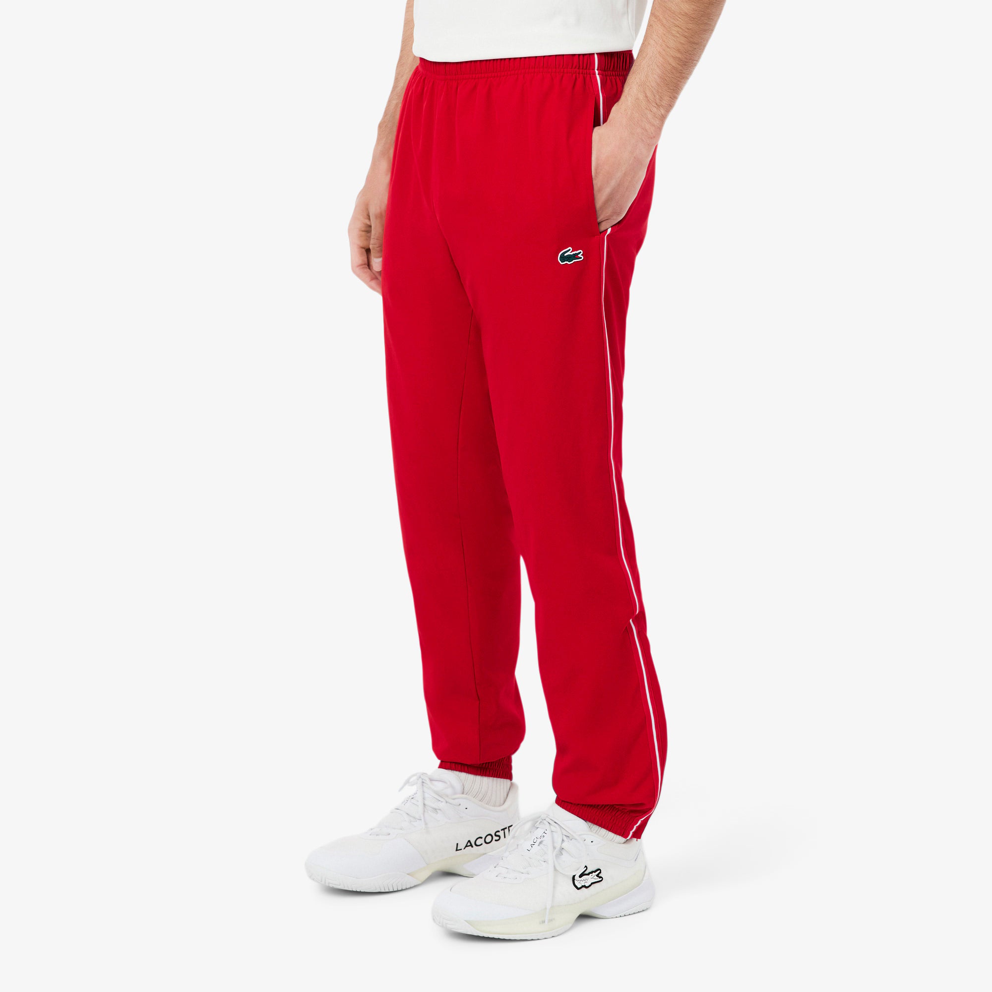 Lacoste pantalón de chándal deportivo hidrófugo