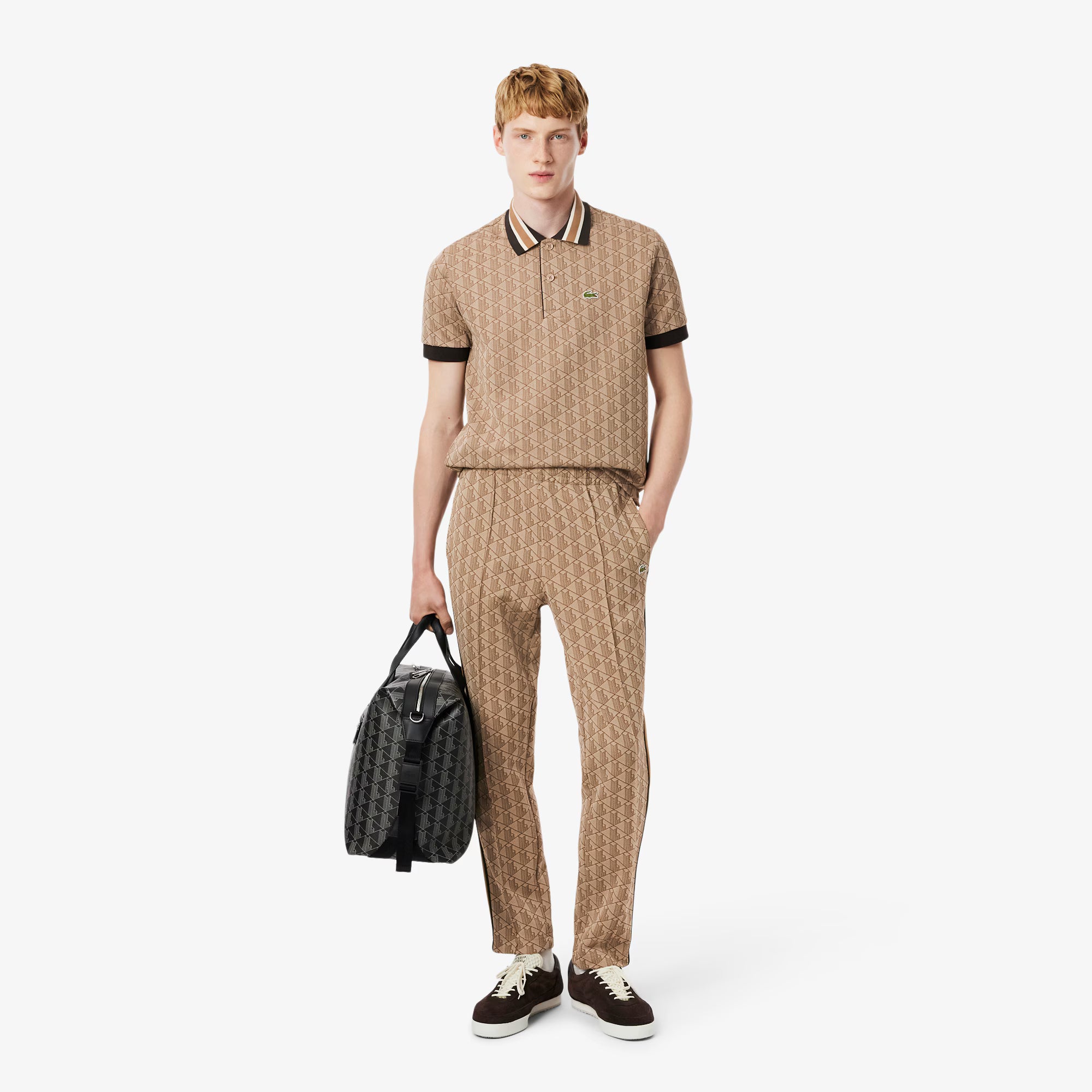 Lacoste pantalón de chándal Paris con monograma