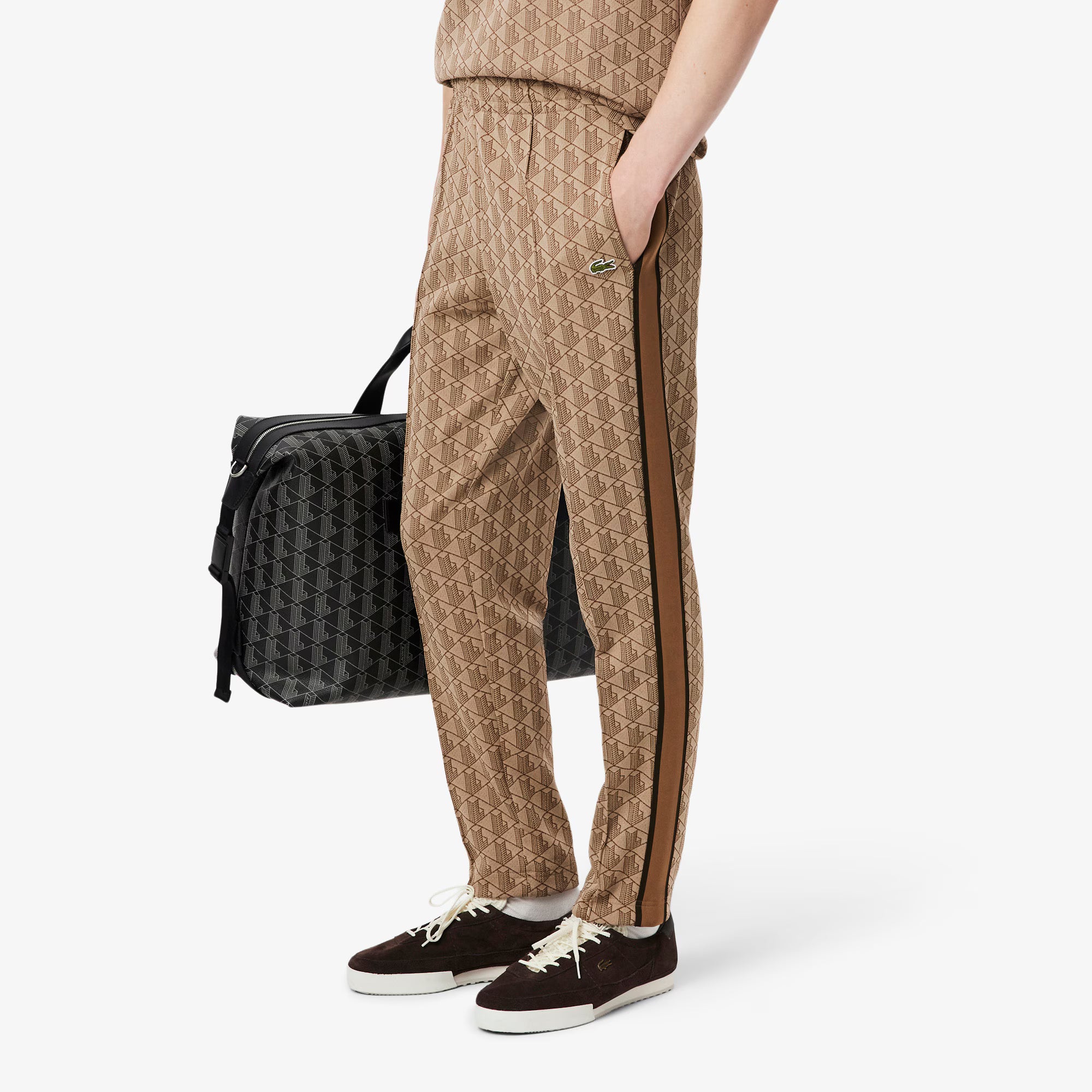 Lacoste pantalón de chándal Paris con monograma